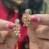 22KT Gold Bluetooth crawler Earrings 22KT Gold Bluetooth crawler Earrings
