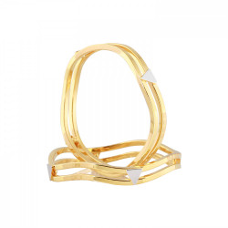 22KT Gold  S - Bend Bangle 22KT Gold  S - Bend Bangle