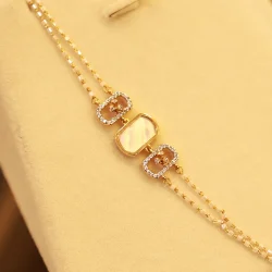 22KT Gold Aurora Glow Bracelet