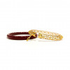 22kt Inter color changeable Gold Flower pattern Bangles