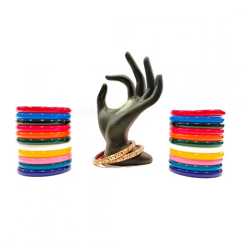 22kt Inter color changeable Gold Leaf Pattern Bangles