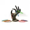 22kt Feather weight Multicolor Gold Bangles
