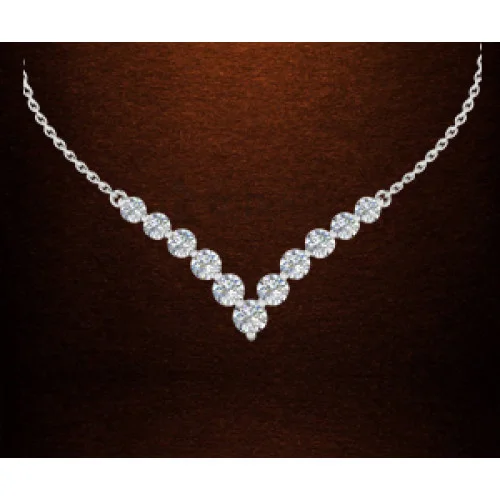 lady's diamond necklace