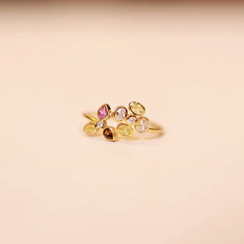 22KT GemBloom Harmony Gold Ring 22KT GemBloom Harmony Gold Ring
