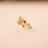 22KT GemBloom Harmony Gold Ring