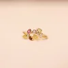22KT GemBloom Harmony Gold Ring