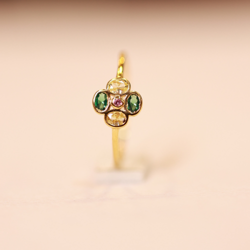 22KT Gold Elysian Bloom Ring 22KT Gold Elysian Bloom Ring