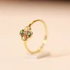 22KT Gold Elysian Bloom Ring