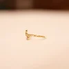 22KT Gold Radiant Loop Ring