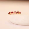 22KT Rose Radiance Eternity Ring