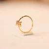 22KT Gold FloraTwist Ring