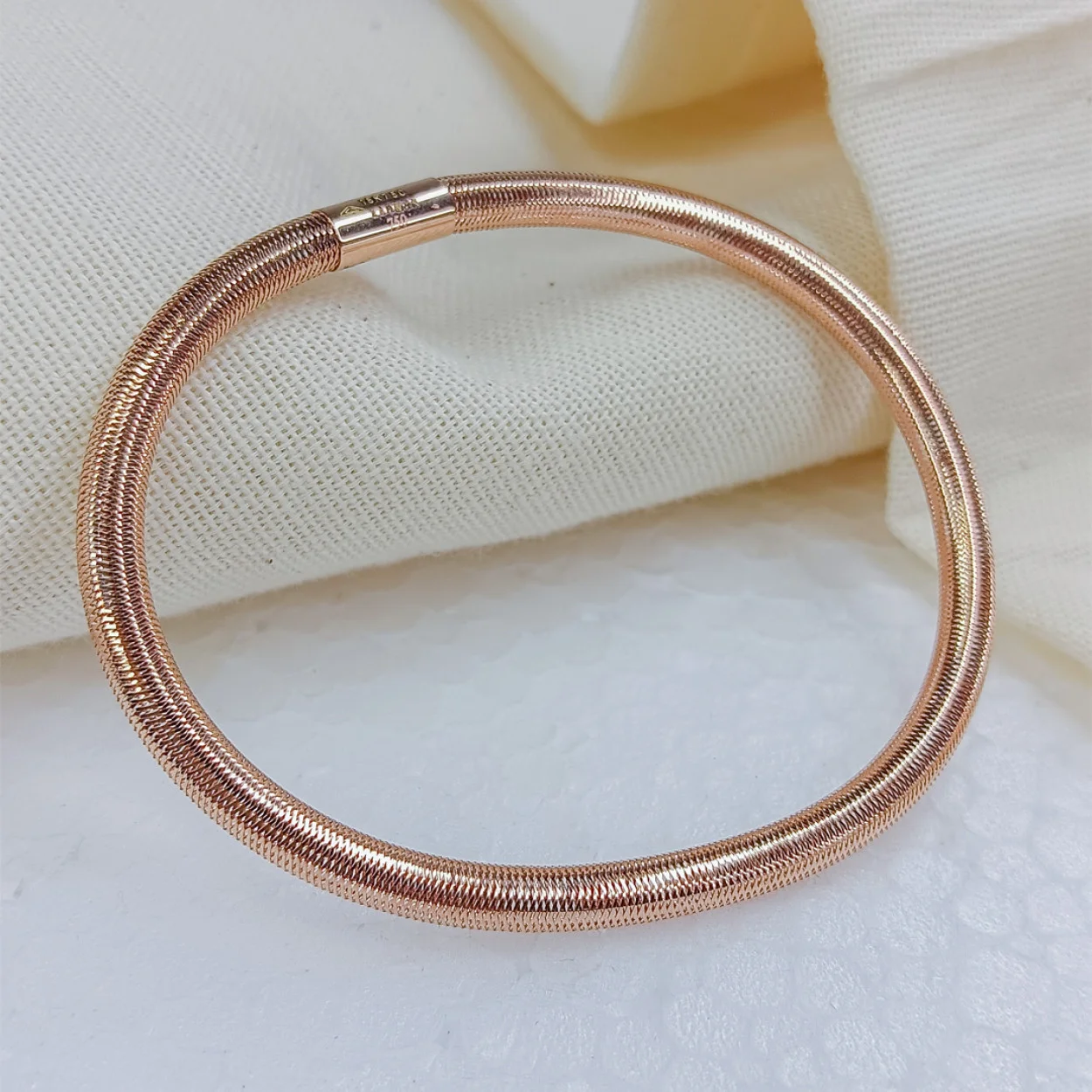 Italian rose gold on sale bracelet