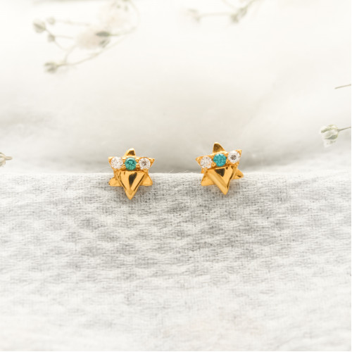 22kt Gold Kids Earring 04