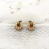 18kt Gold Peacock Kids Earring
