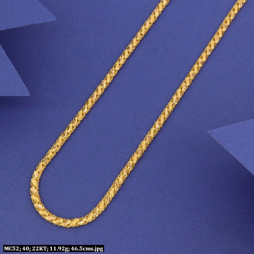 22KT GOLD CHAIN FOR MEN  