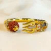 Yeloo 22kt Men's Rudraksha Kada - Spiritual Elegance in Gold