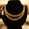 22kt Gold Traditional Peacock and Floral Necklace Set 22kt Gold Traditional Peacock and Floral Necklace Set