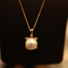 18KT Gold Luna Pearl Pendant 18KT Gold Luna Pearl Pendant