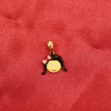 18KT Gold Lila Spark Enamel Pendant 18KT Gold Lila Spark Enamel Pendant