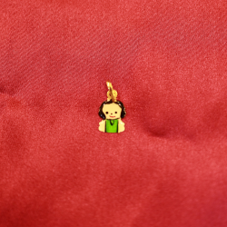 18kt Gold Cute Girl Design Pendant 18kt Gold Cute Girl Design Pendant