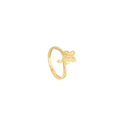 22KT Gold Butterfly Ring
