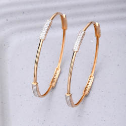 18Kt Rose Gold Box Cut Bangle 18Kt Rose Gold Box Cut Bangle