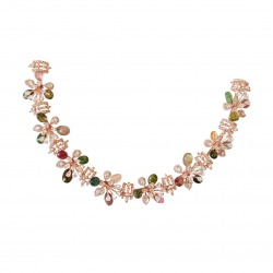 18kt Rose Gold Designer Necklace Set 18kt Rose Gold Designer Necklace Set