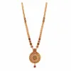 22Kt Gold Fushion Long Necklace
