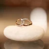 18KT  Gold - Eternal Embrace –Interlock Ring