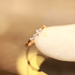 18KT Gold Celestia Drift – Diamond Constellation Ring 18KT Gold Celestia Drift – Diamond Constellation Ring