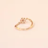 18KT Gold Celestia Bloom -Floral Diamond Ring