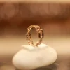 18KT Gold Designer Geometric Ring