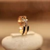 18KT Gold Designer Geometric Ring