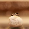 18KT Gold Designer Geometric Ring