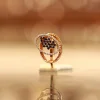 18KT Gold Sapphire-Accent Statement Ring