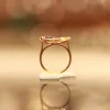 18KT Gold Sapphire-Accent Statement Ring