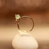 18KT Gold Celeste Bloom Butterfly Ring