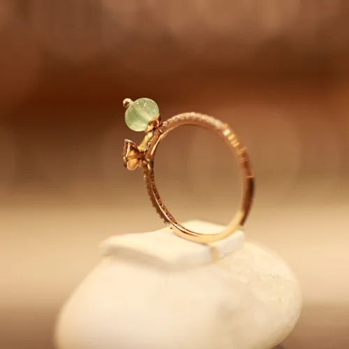 18KT Gold Celeste Bloom Butterfly Ring
