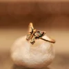 18KT Gold Enamel Butterfly Ring 18KT Gold Enamel Butterfly Ring