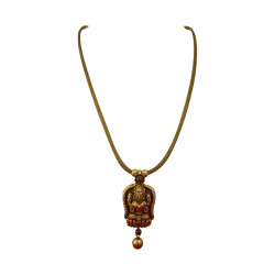 22KT Gold Antique Lakshmi Necklace