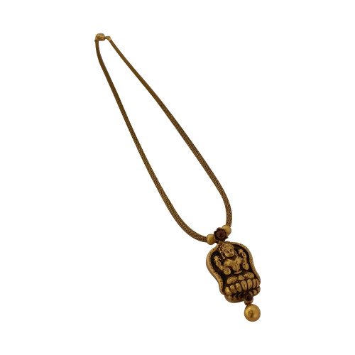 22KT Gold Antique Lakshmi Necklace