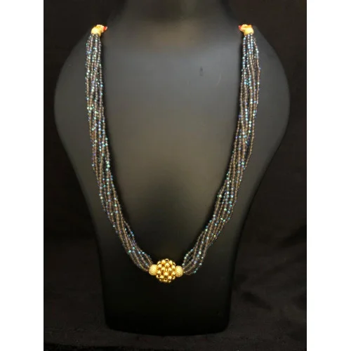 Gold Ball Necklace | 10mm Gold Filled Beaded Necklace – LINK'D THE LABEL