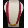 22KT Gold Tushi Bead mala Triple Golden balls