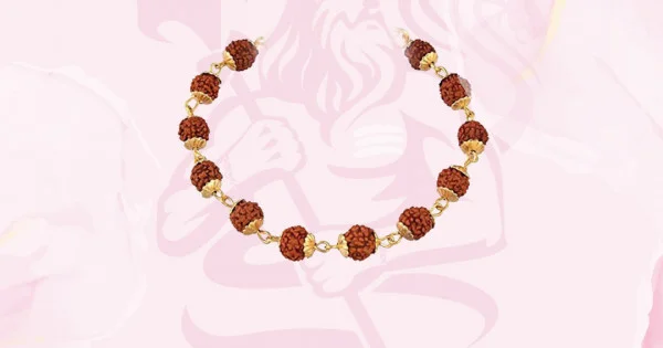 Buy Online Gold plated Beads Rudraksha Bracelet | jewellery for men |  menjewell.com
