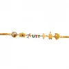 22KT Gold Customised Charms Bracelet 22KT Gold Customised Charms Bracelet