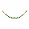 18KT Gold Emerald Choker Necklace Set |Elegant and Stylish