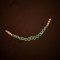18KT Gold Emerald Choker Necklace Set |Elegant and Stylish