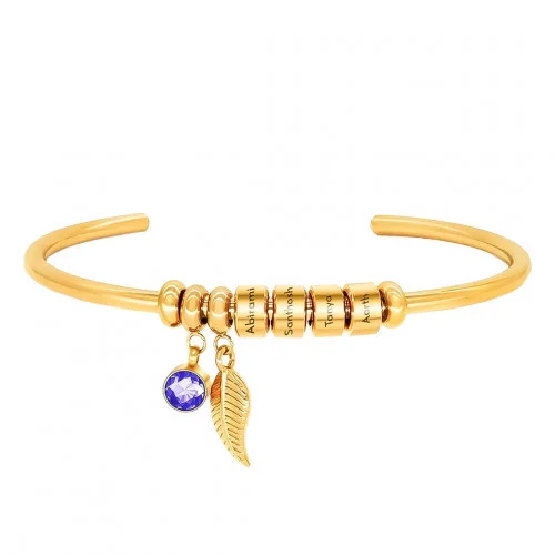 Personalized Gold Baby Id Evil Eye Arabic Name Bracelet 14K | 24jewels