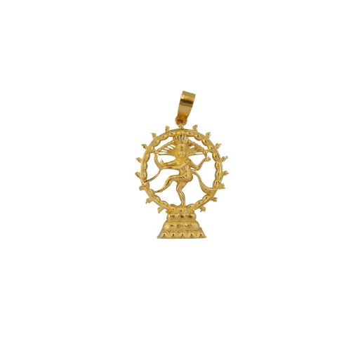 22KT Gold Nataraja Pendant 22KT Gold Nataraja Pendant