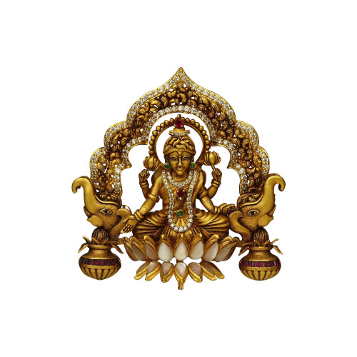 22KT Gold Goddess Lakshmi Pendant